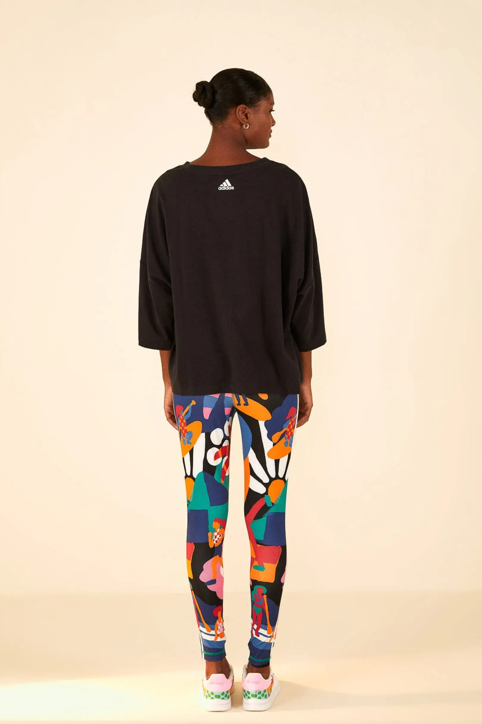 FARM Rio ADIDAS FARM GFX TEE BLACK Hot