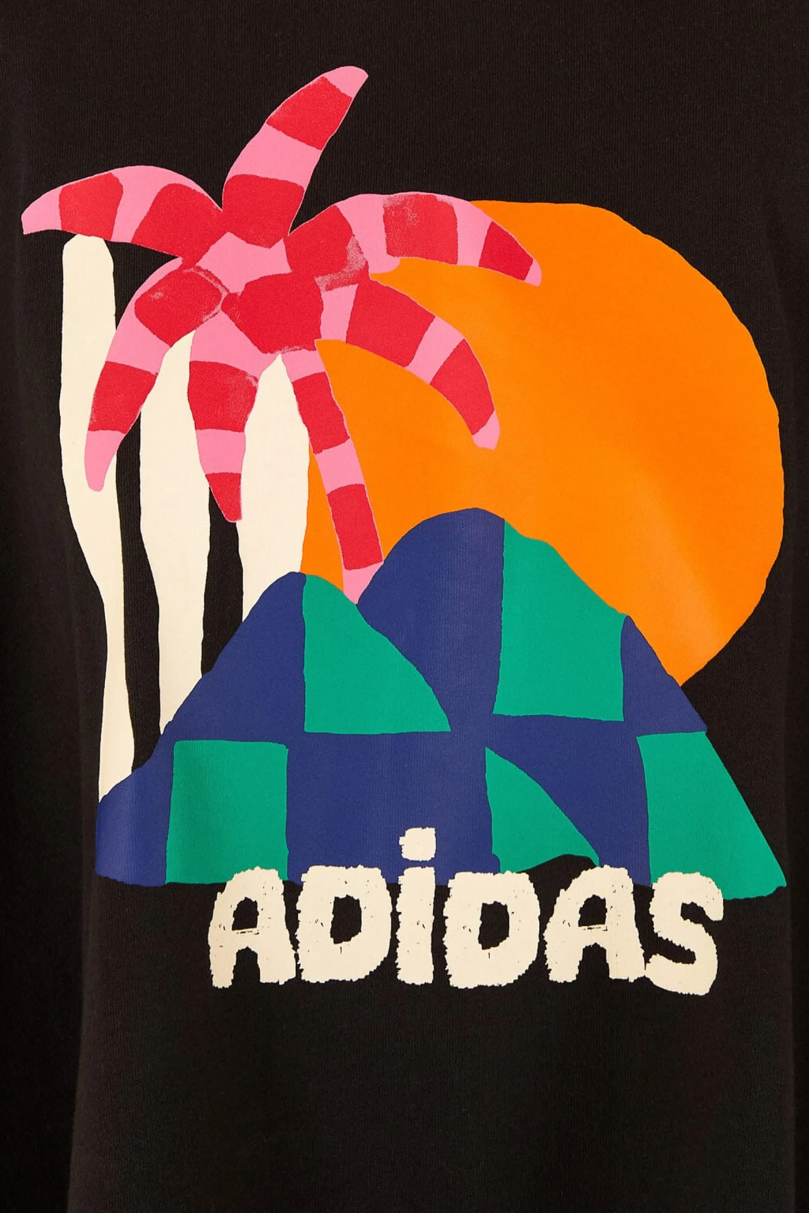 FARM Rio ADIDAS FARM GFX TEE BLACK Hot