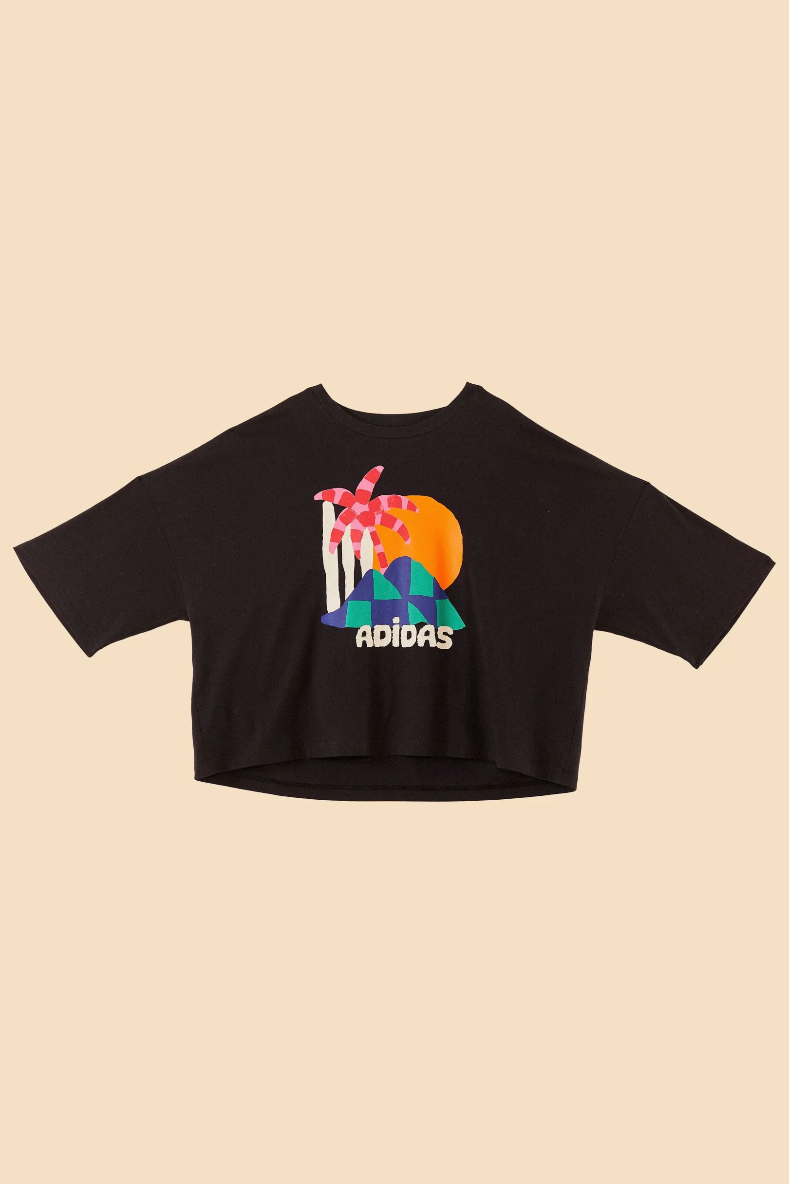 FARM Rio ADIDAS FARM GFX TEE BLACK Hot