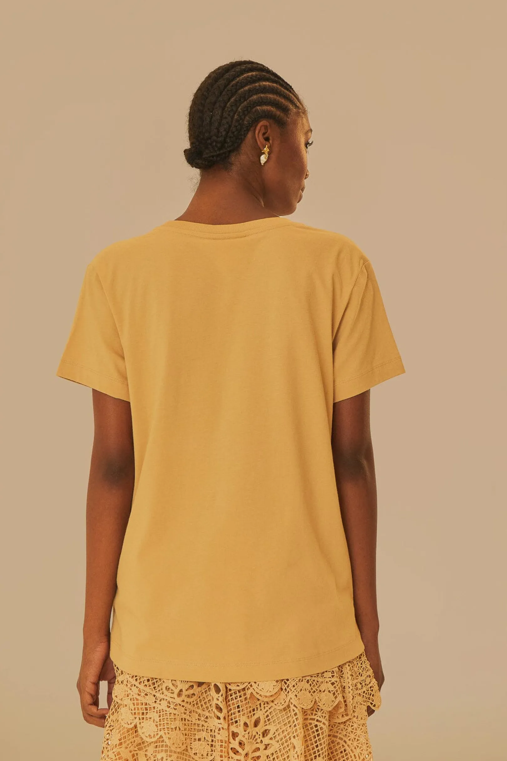 FARM Rio AMAZONIA CORACAO E O NORTE FIT T-SHIRT Cheap