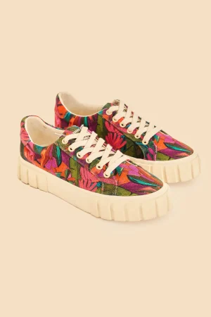 FARM Rio BANANA LEAVES FLATFORM SNEAKER Outlet