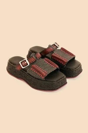 FARM Rio BLACK FLATFORM MULE Clearance