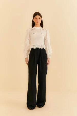 FARM Rio BLACK LOW WAISTED PANTS Best