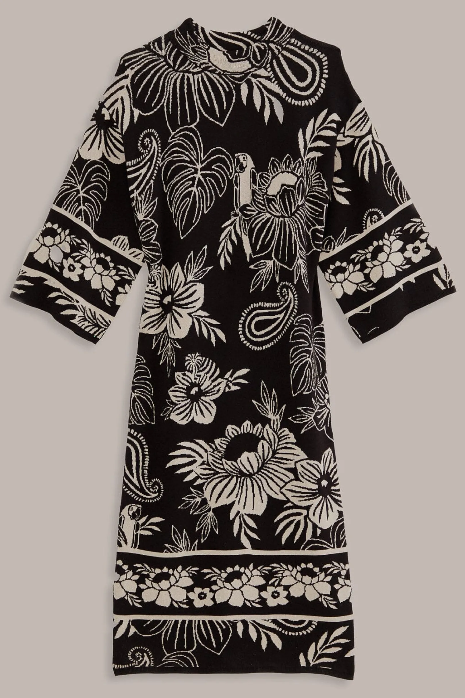FARM Rio BLACK PAISLEY BLOOM KNIT DRESS Online