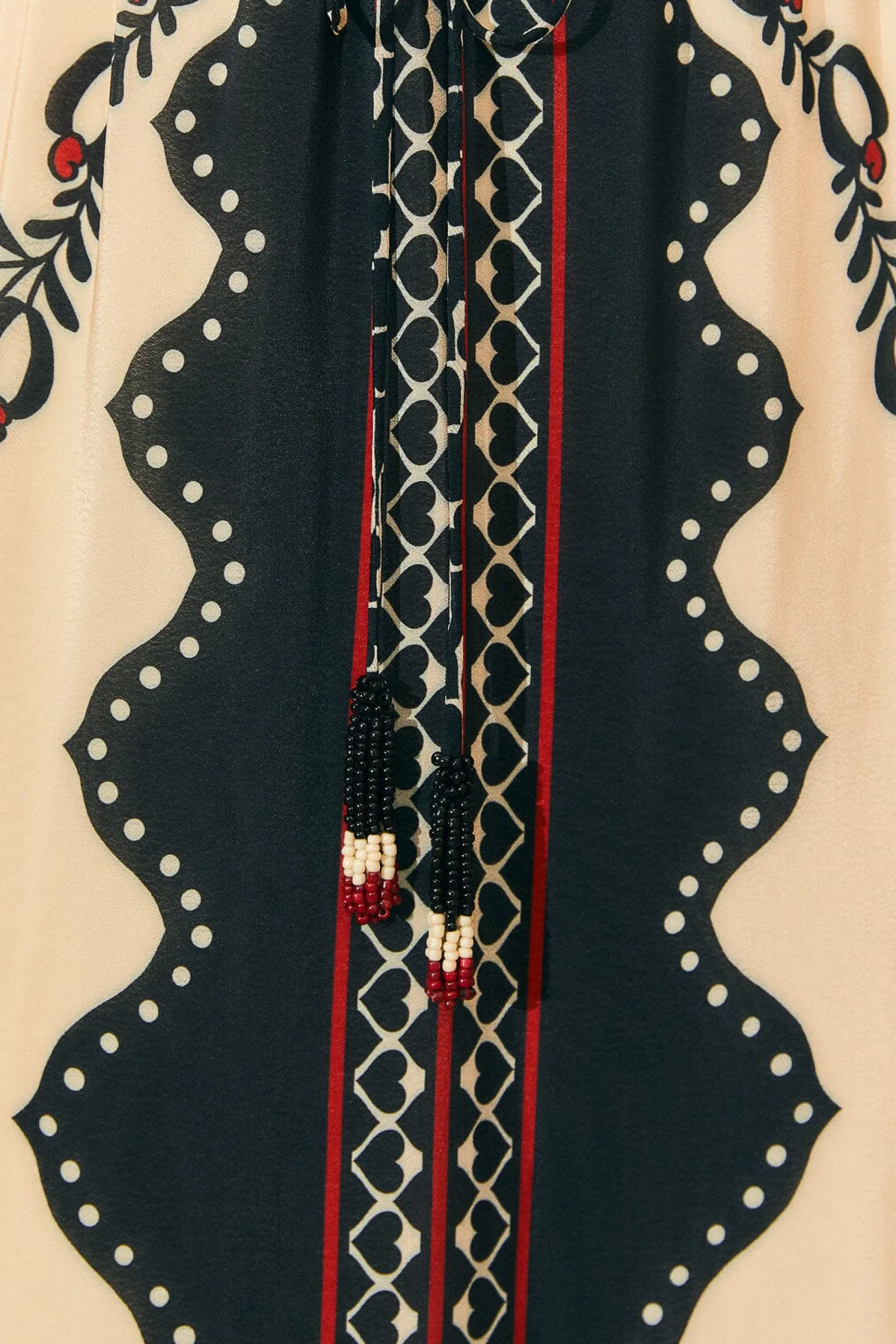 FARM Rio BLACK PASSION SCARF MAXI DRESS Cheap