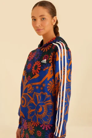 FARM Rio BLUE ADIDAS FARM HOODIE Fashion