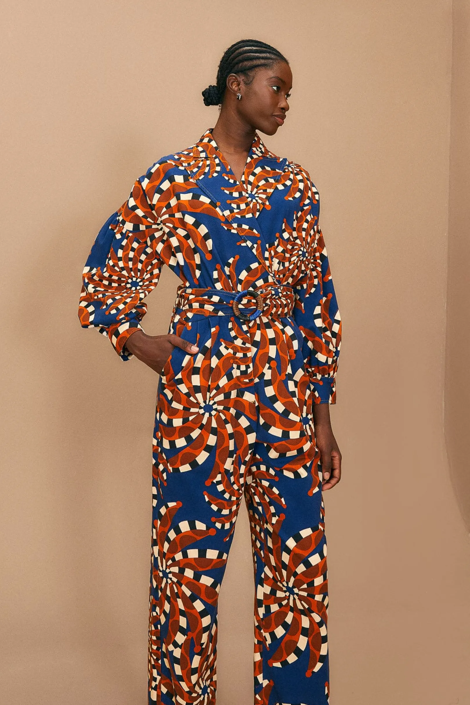 FARM Rio BLUE BANANADA JUMPSUIT Outlet