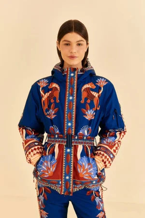FARM Rio BLUE NATURE BEAUTY SKI JACKET Fashion