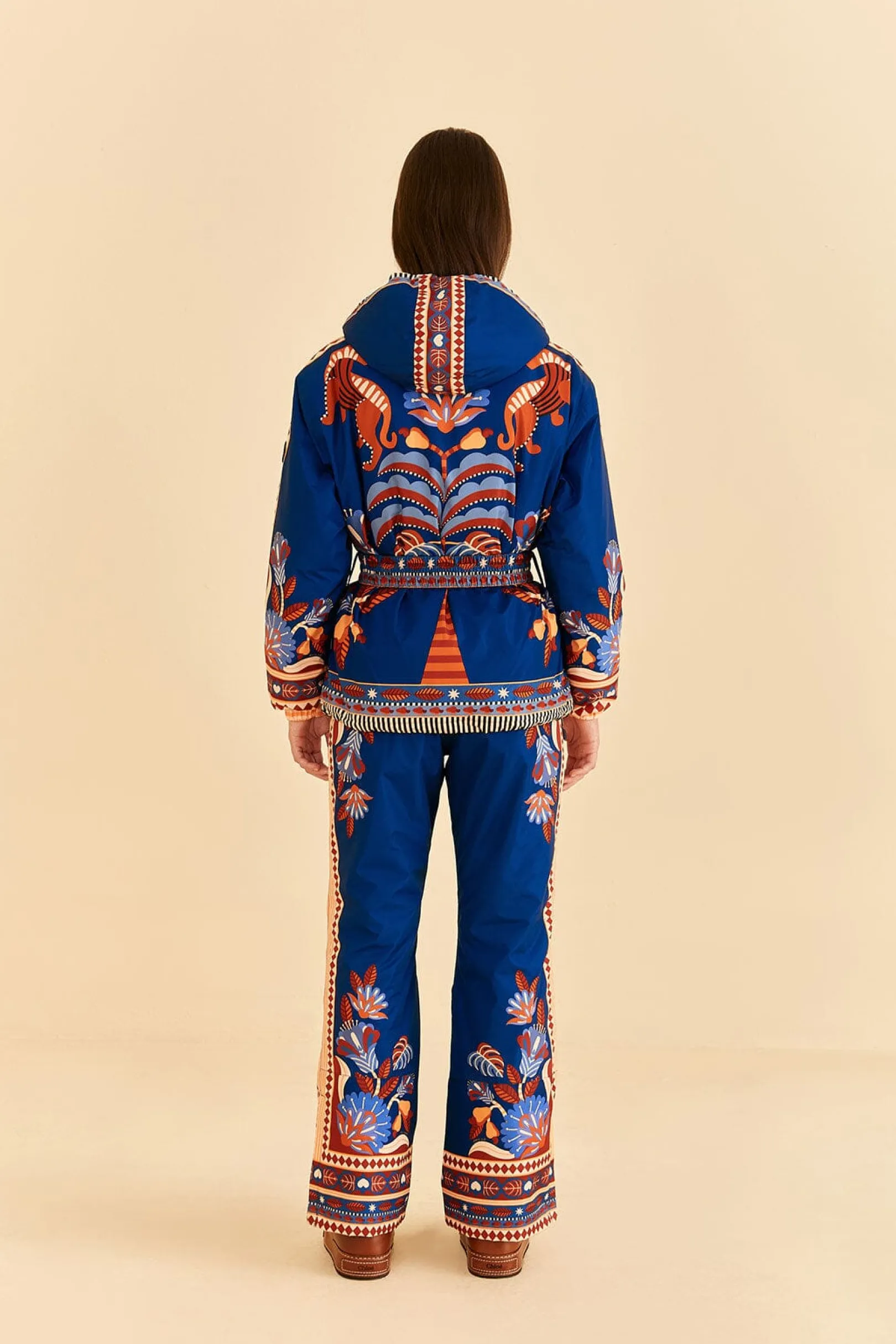 FARM Rio BLUE NATURE BEAUTY SKI JACKET Fashion
