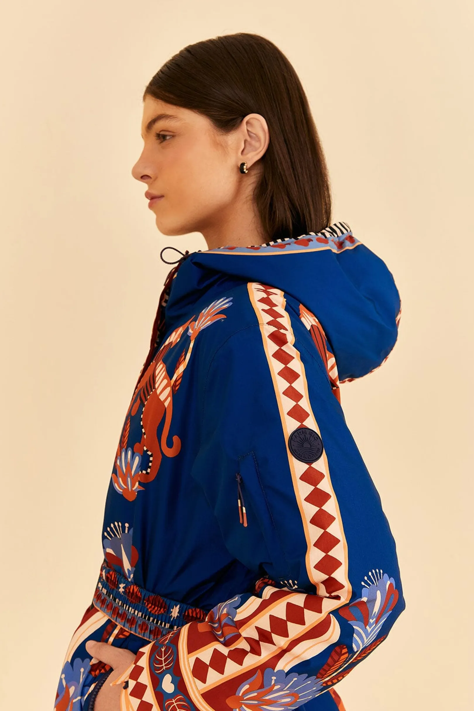 FARM Rio BLUE NATURE BEAUTY SKI JACKET Fashion