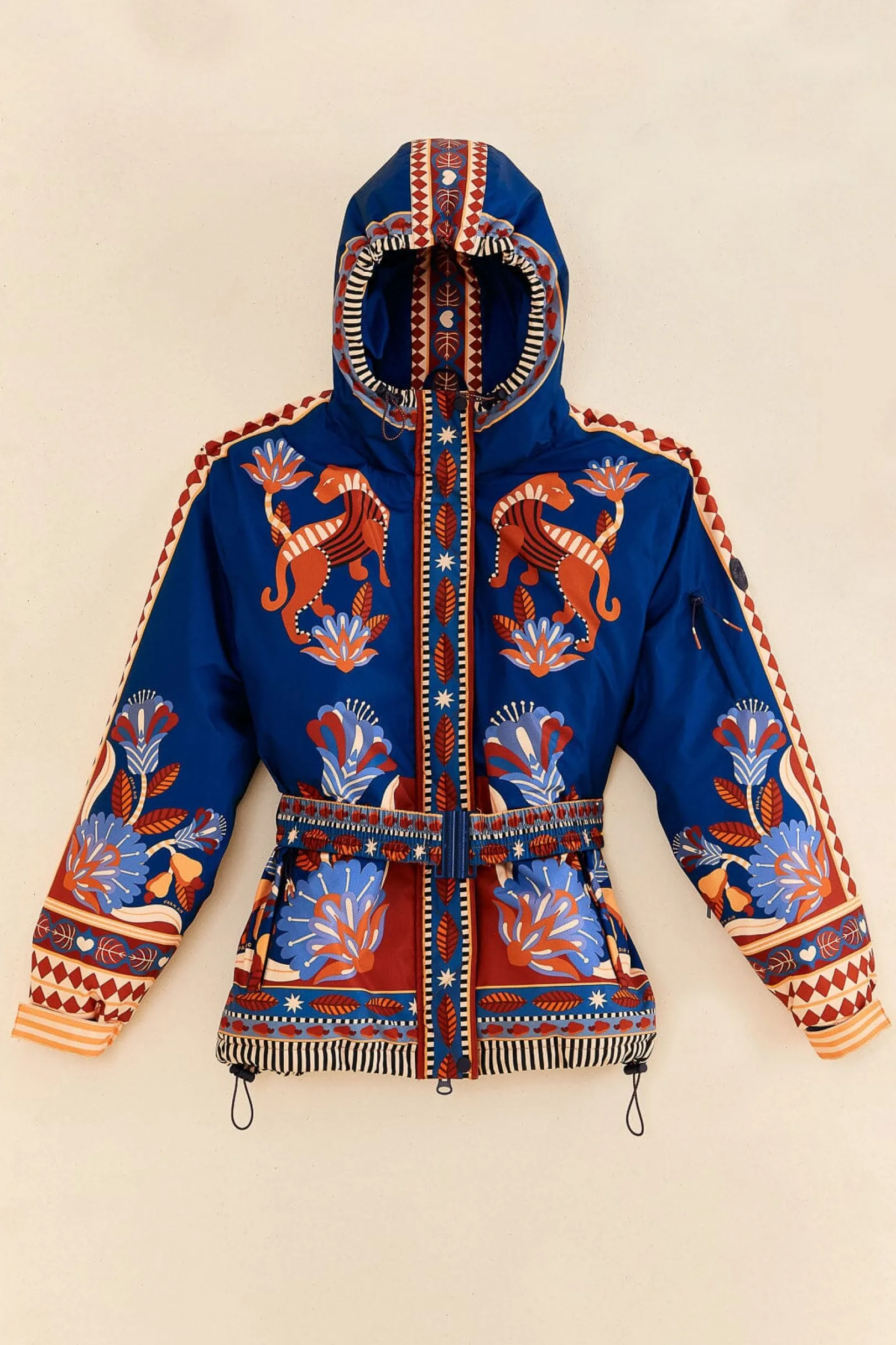 FARM Rio BLUE NATURE BEAUTY SKI JACKET Fashion