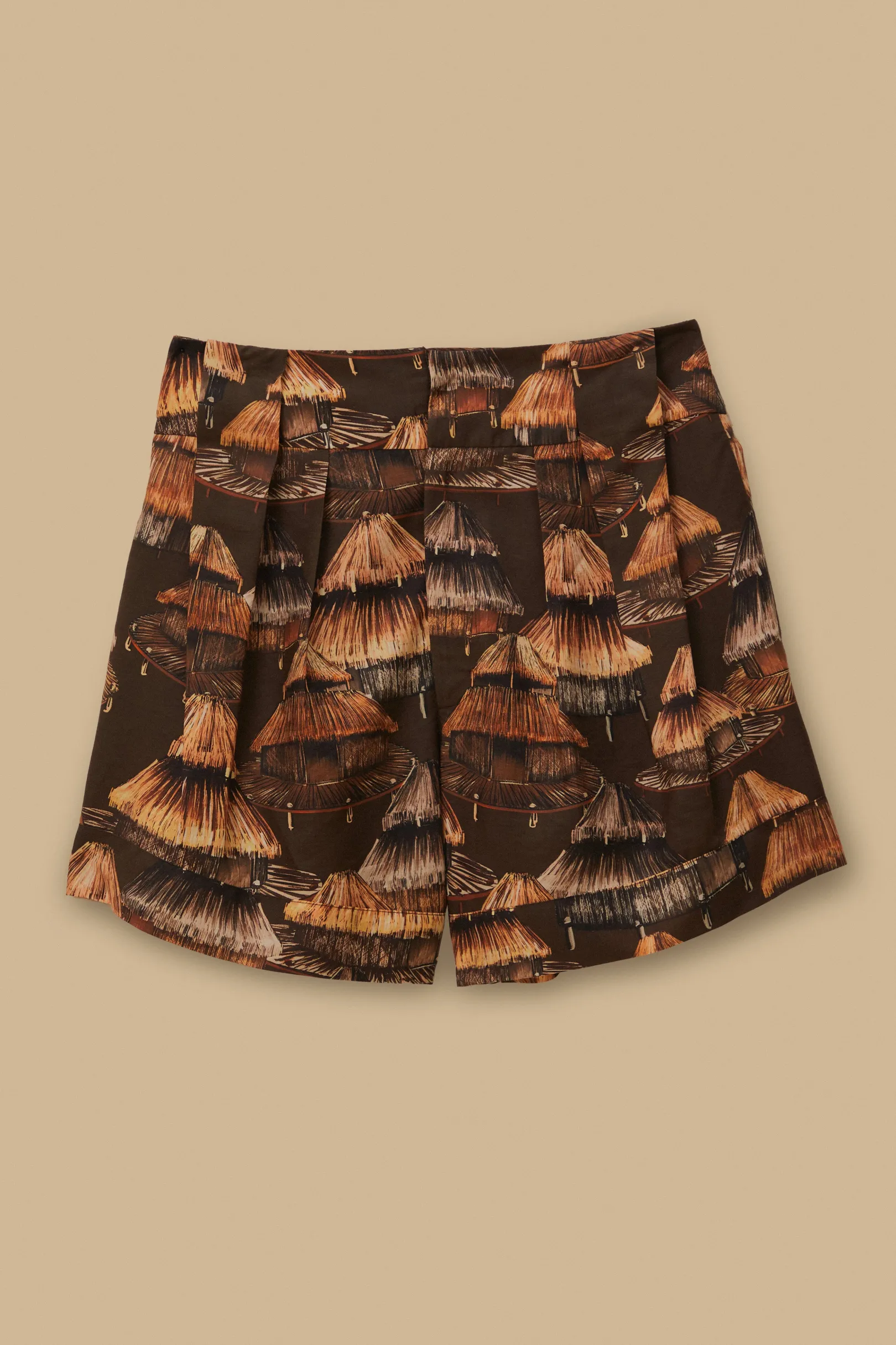FARM Rio BROWN SHUHU SHORT Fashion