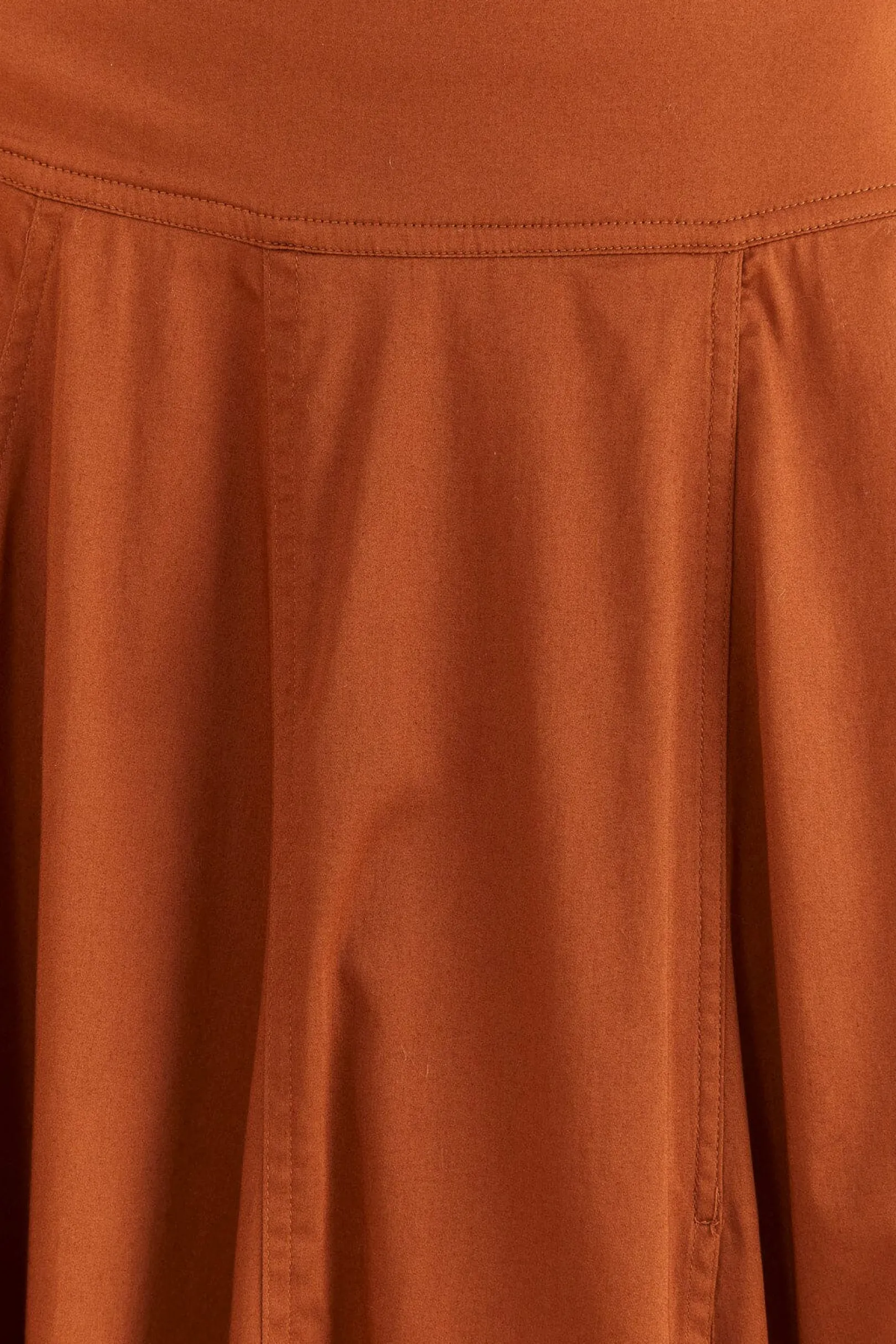 FARM Rio CARAMEL RUFFLE MAXI SKIRT Discount