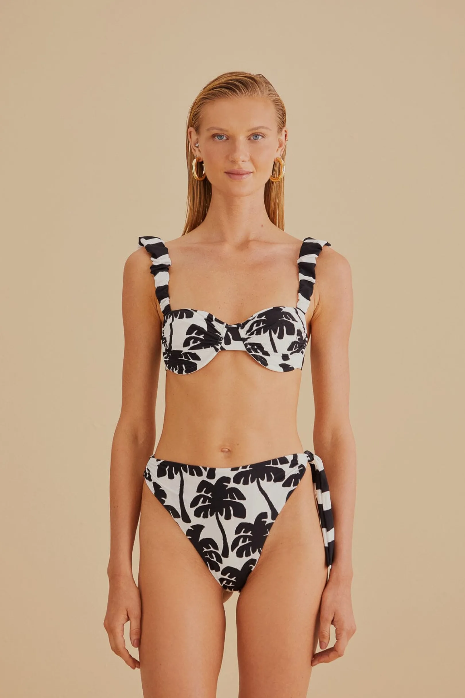 FARM Rio COCONUT UNDERWIRE BIKINI TOP Hot