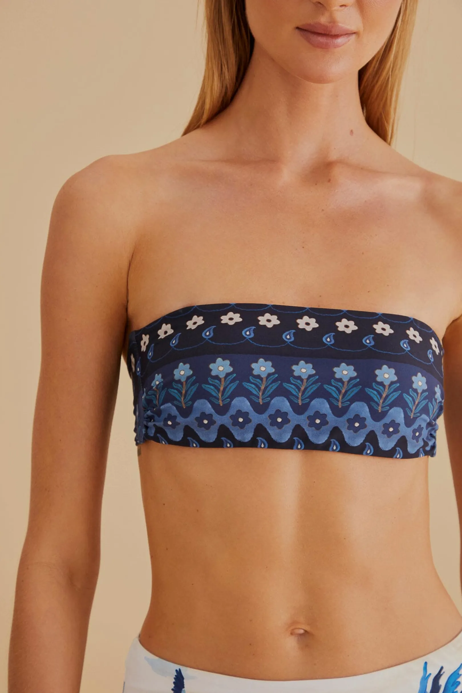 FARM Rio DREAM SKY BIKINI TOP Fashion
