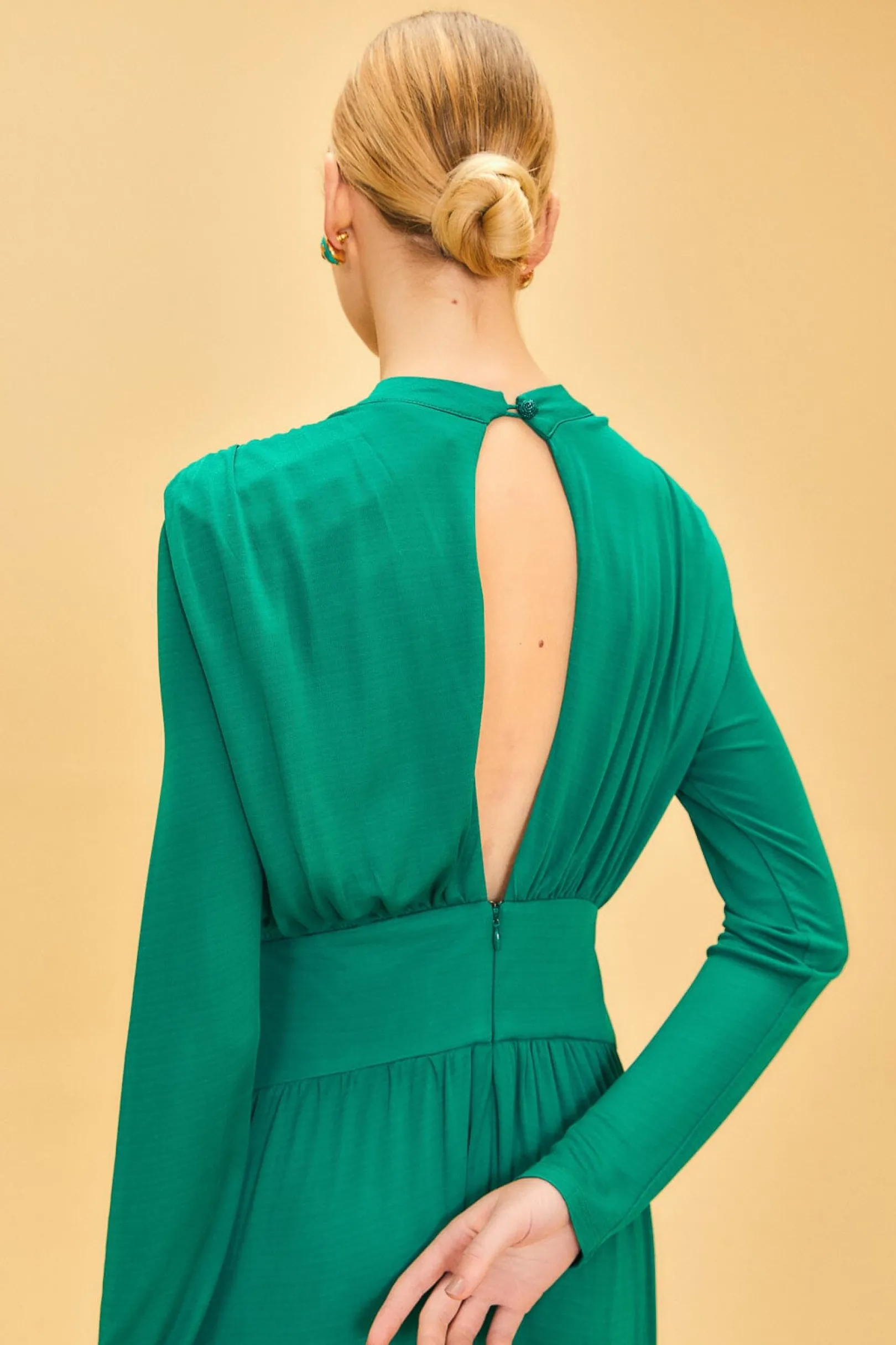 FARM Rio EMERALD HIGH NECK MAXI DRESS Online