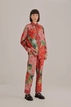 FARM Rio GREEN SOLAR CHITA PANTS Fashion