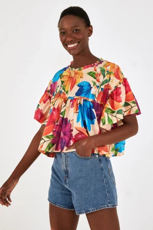 FARM Rio HIGH LOOSE SHORT LEVIS Outlet