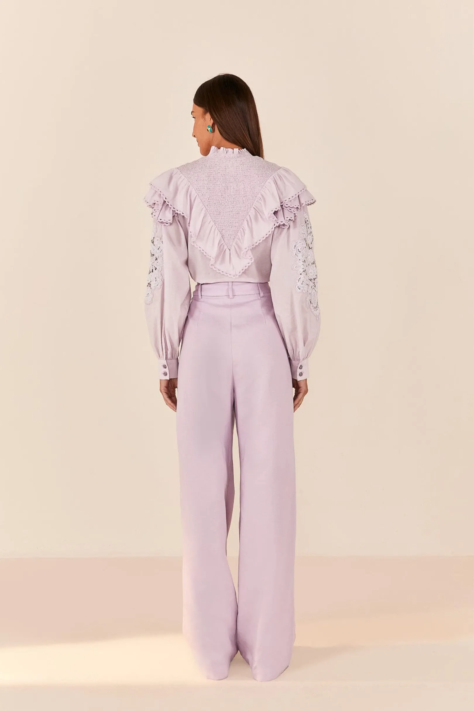 FARM Rio LILAC LOW WAISTED PANTS Sale