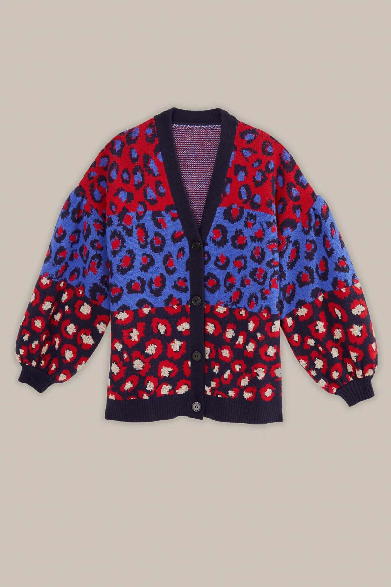FARM Rio MIXED LEOPARDS KNIT CARDIGAN Online