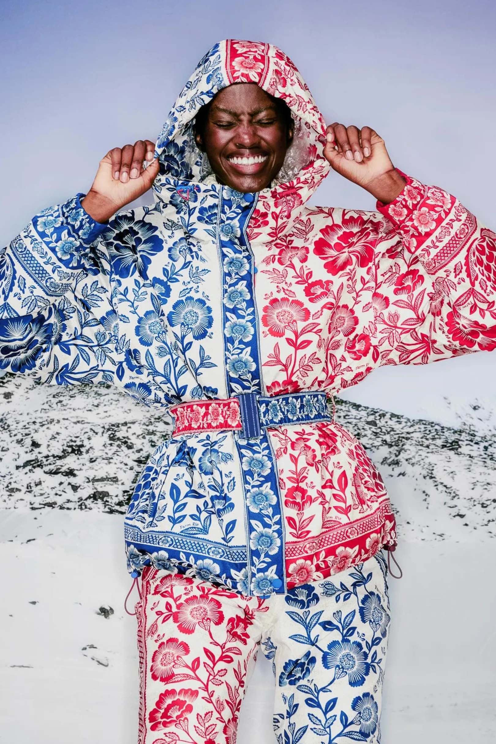 FARM Rio MIXED PINEAPPLE GARDEN SKI JACKET Best
