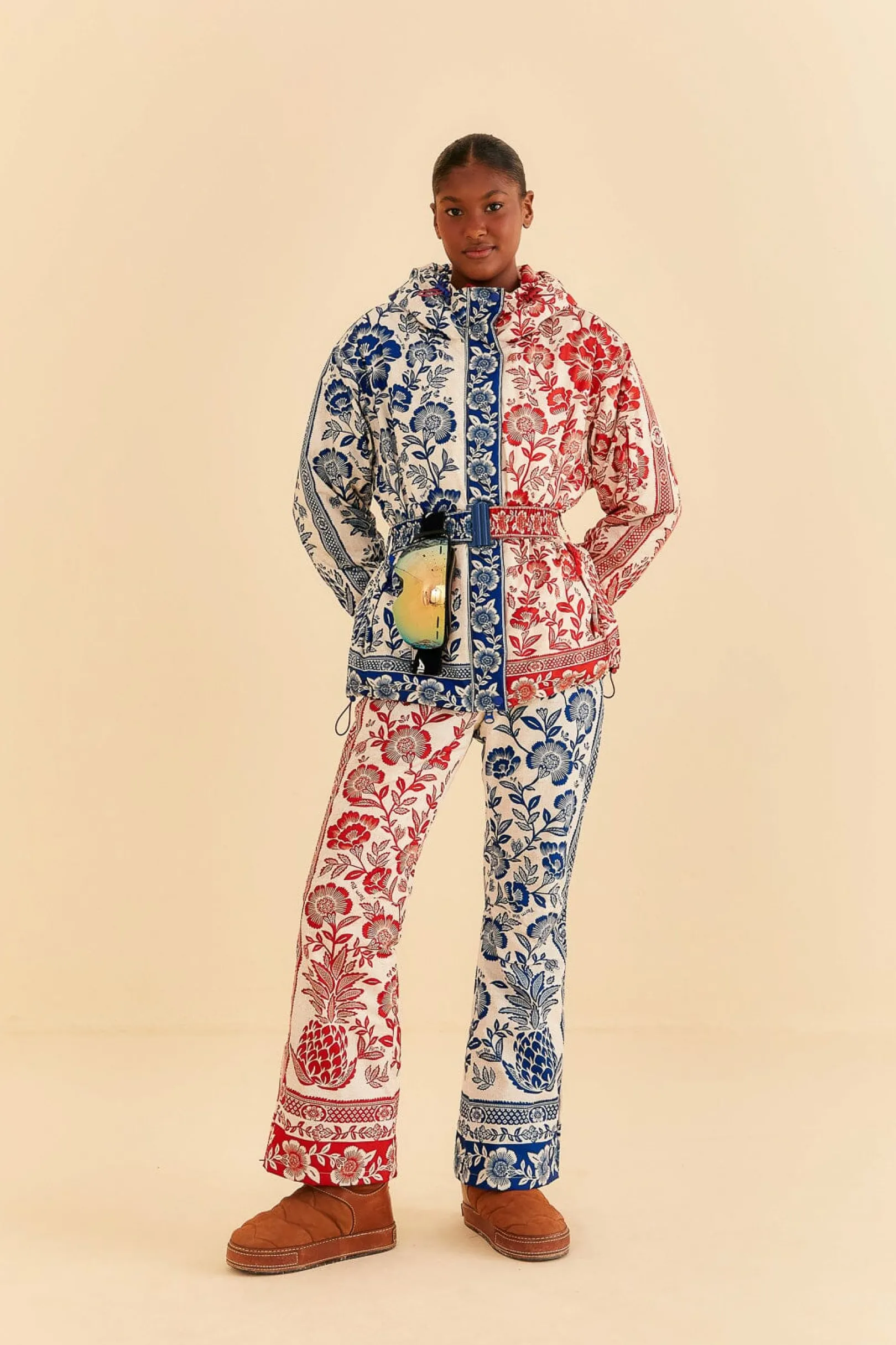 FARM Rio MIXED PINEAPPLE GARDEN SKI JACKET Best