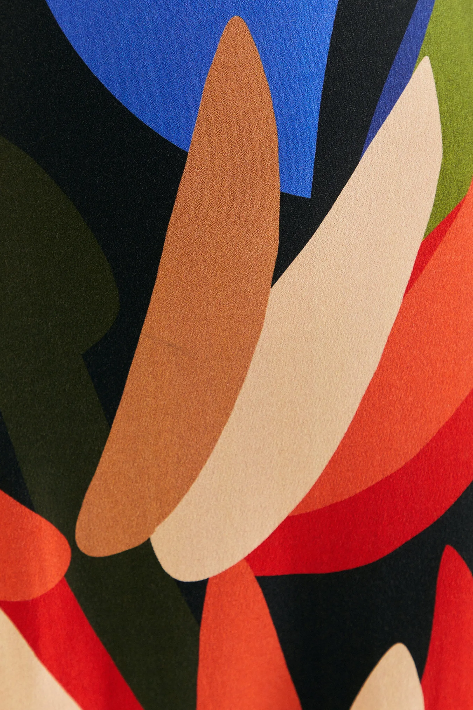 FARM Rio MULTICOLOR GRAPHIC BANANAS LENZING™ ECOVERO™ VISCOSE MIDI DRESS Sale