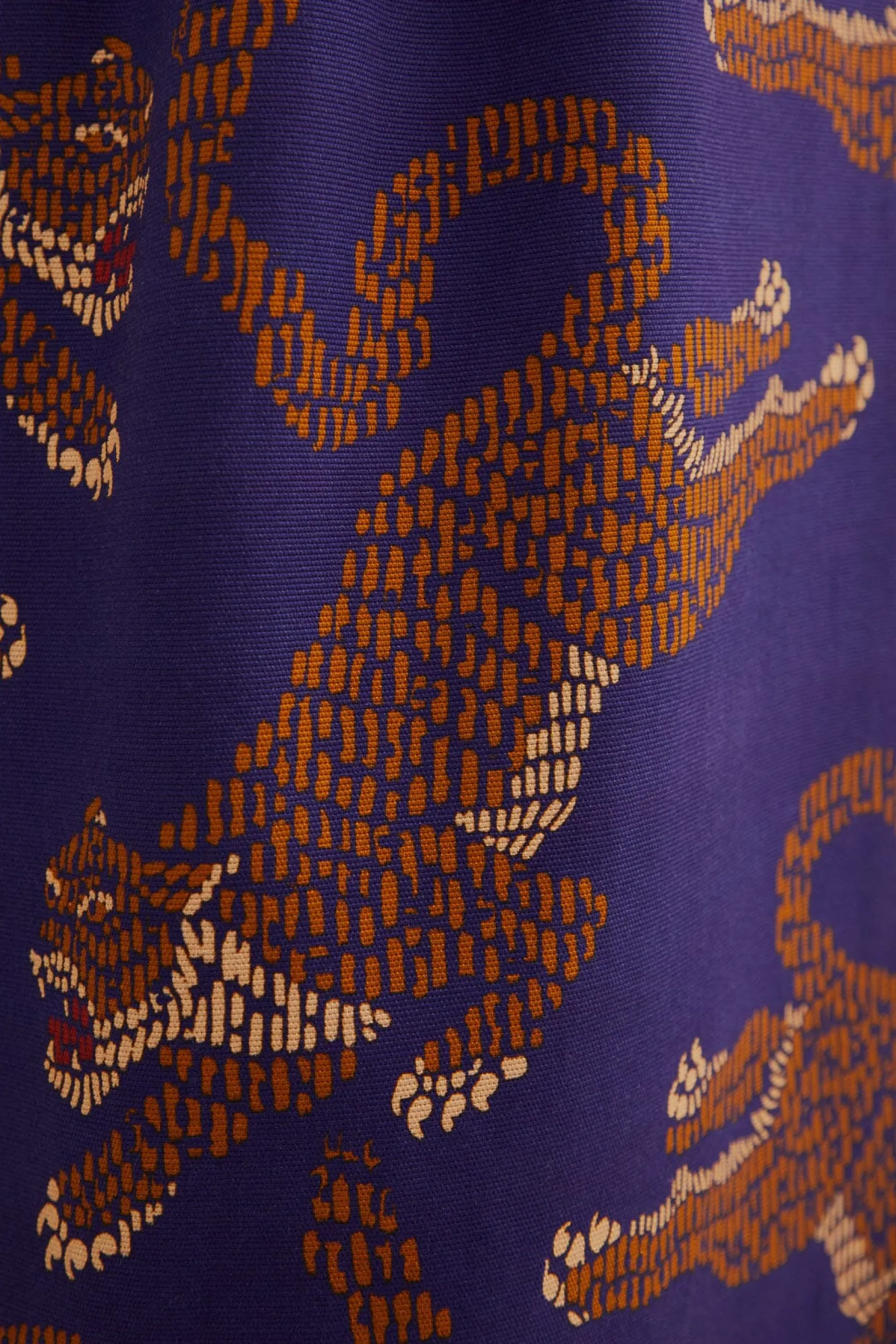 FARM Rio NAVY BLUE LEOPARDS TAILORED PANTS Discount