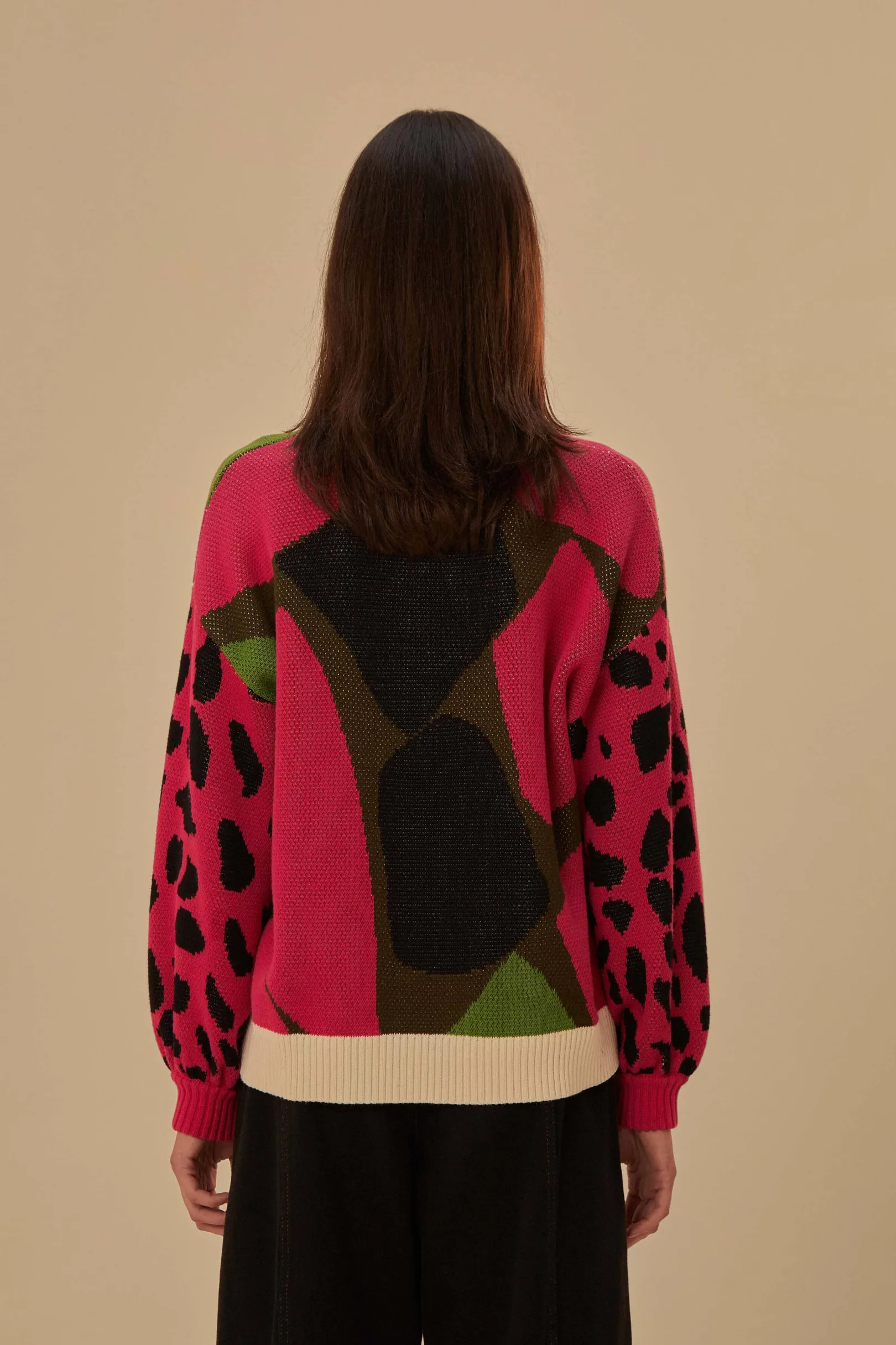 FARM Rio ONCA KAMBOZISTICA KNIT SWEATER Store