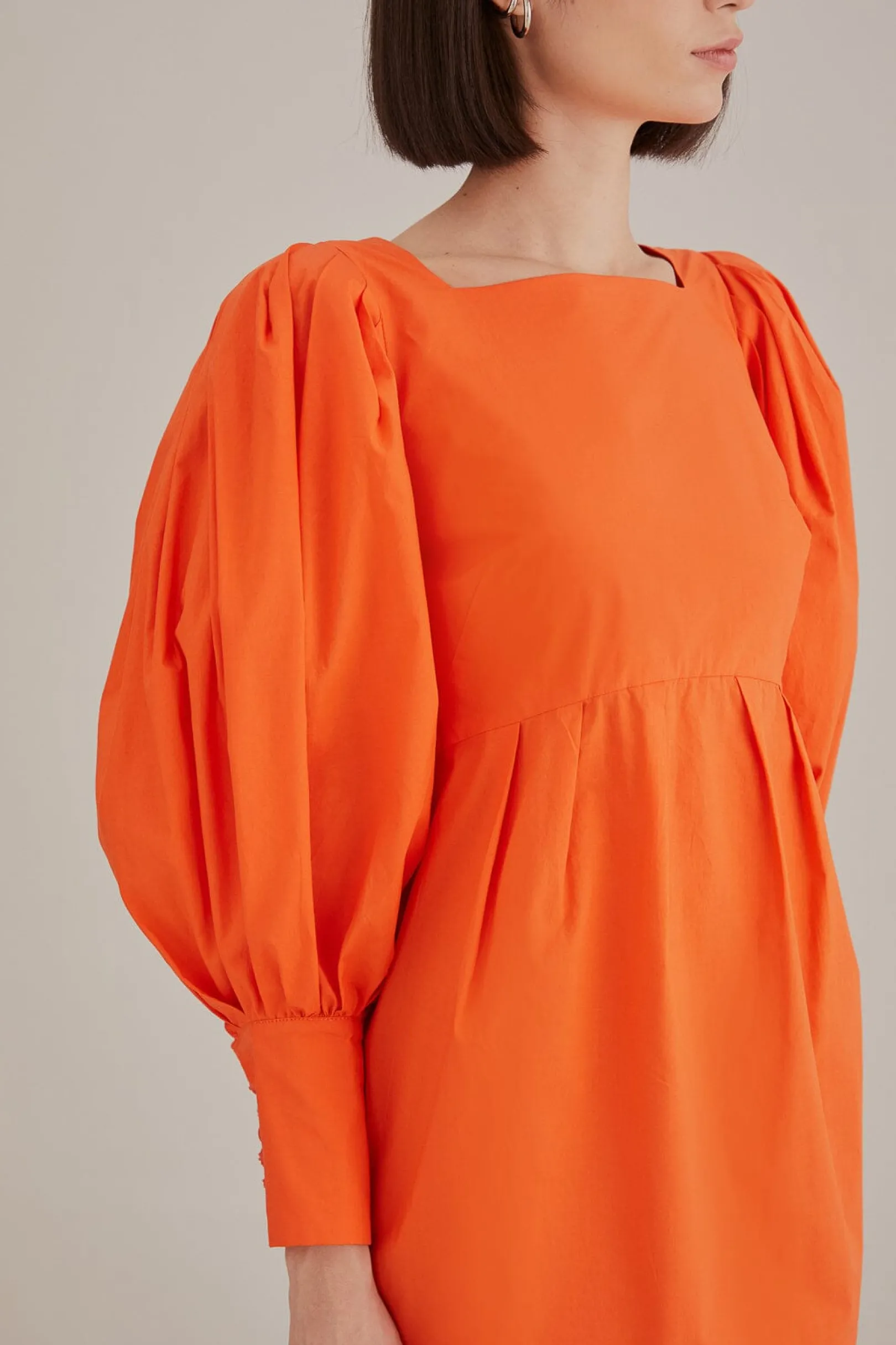 FARM Rio ORANGE OPEN BACK MINI DRESS Store