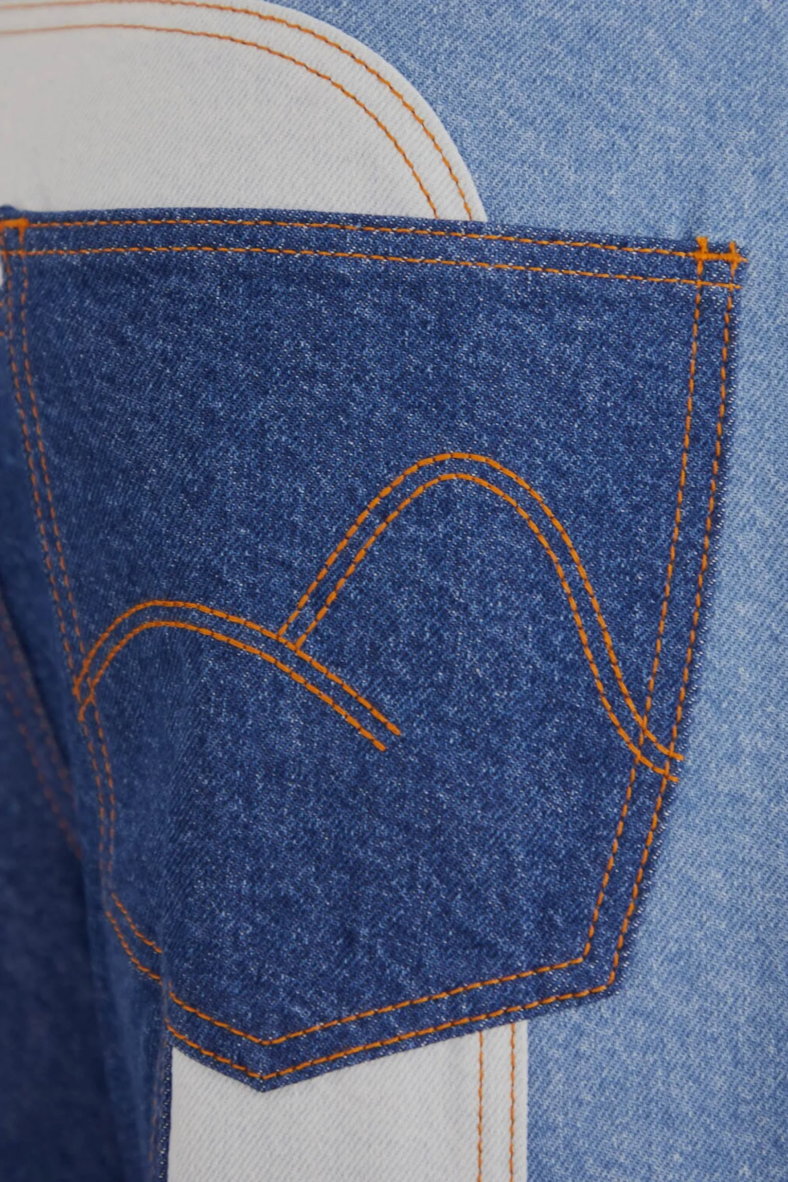 FARM Rio PATCHWORK DENIM WIDE PANTS Best