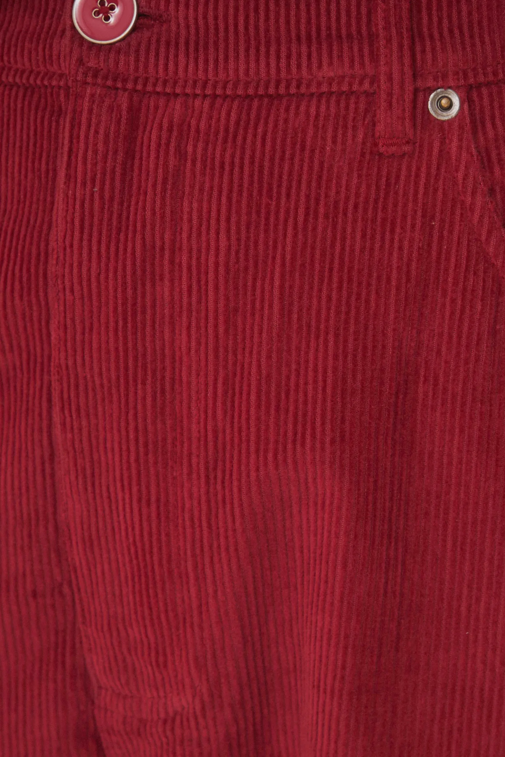 FARM Rio PINK CORDUROY EMBROIDERED PANTS Hot