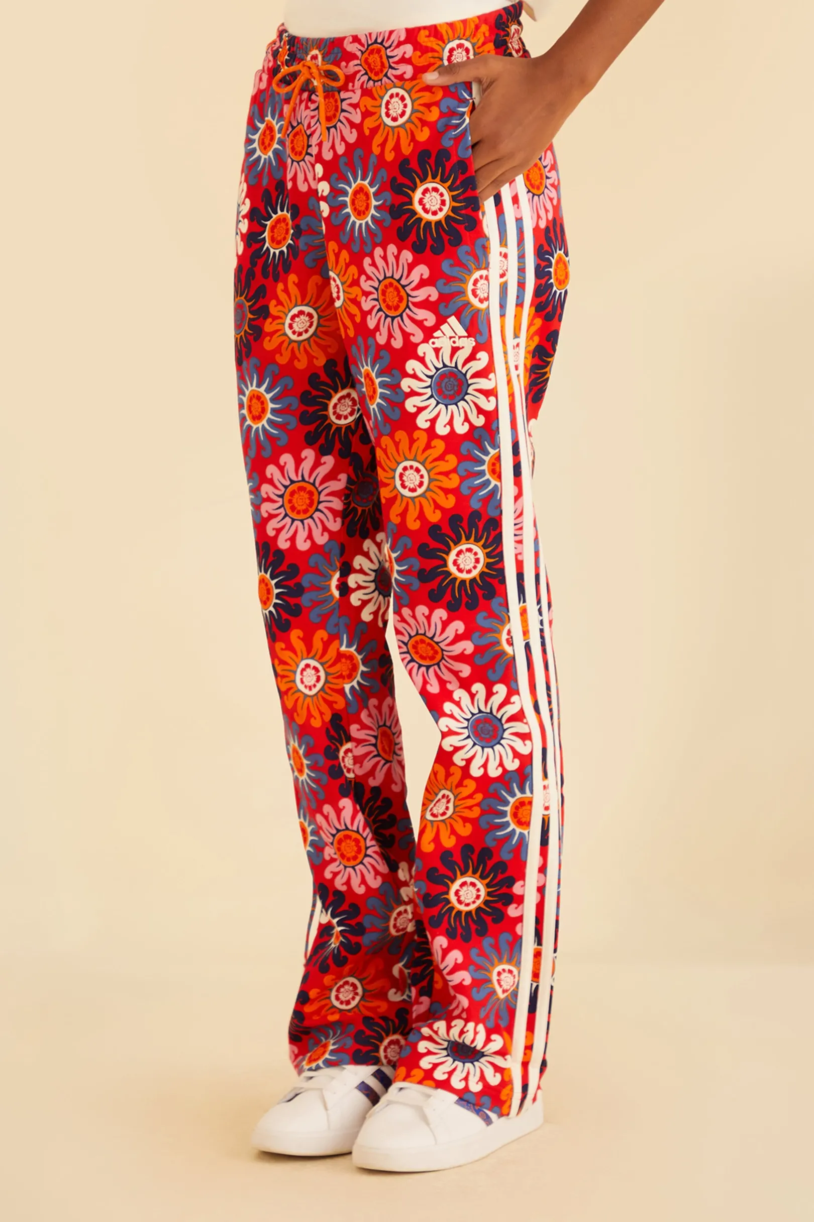 FARM Rio RED ADIDAS FARM PANTS New