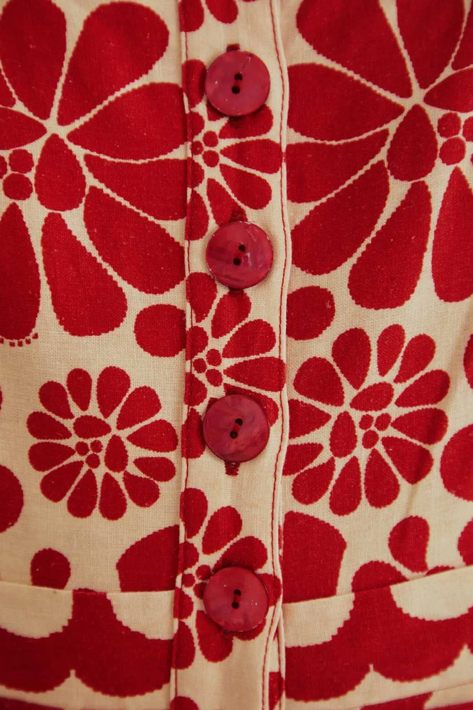 FARM Rio RED PALERMO SLEEVELESS ROMPER Flash Sale