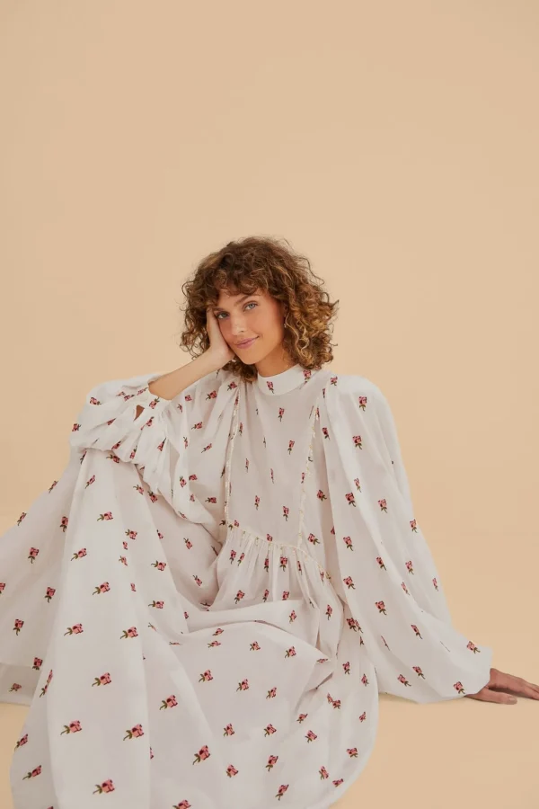 FARM Rio ROSE EMBROIDERED MAXI DRESS Online