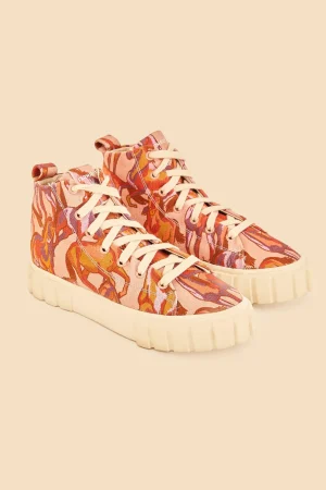 FARM Rio ROSE WILD HORSES FLATFORM SNEAKER Online