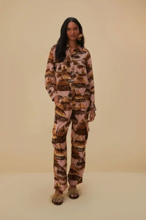 FARM Rio SHUHU BEIGE CARGO PANTS Online