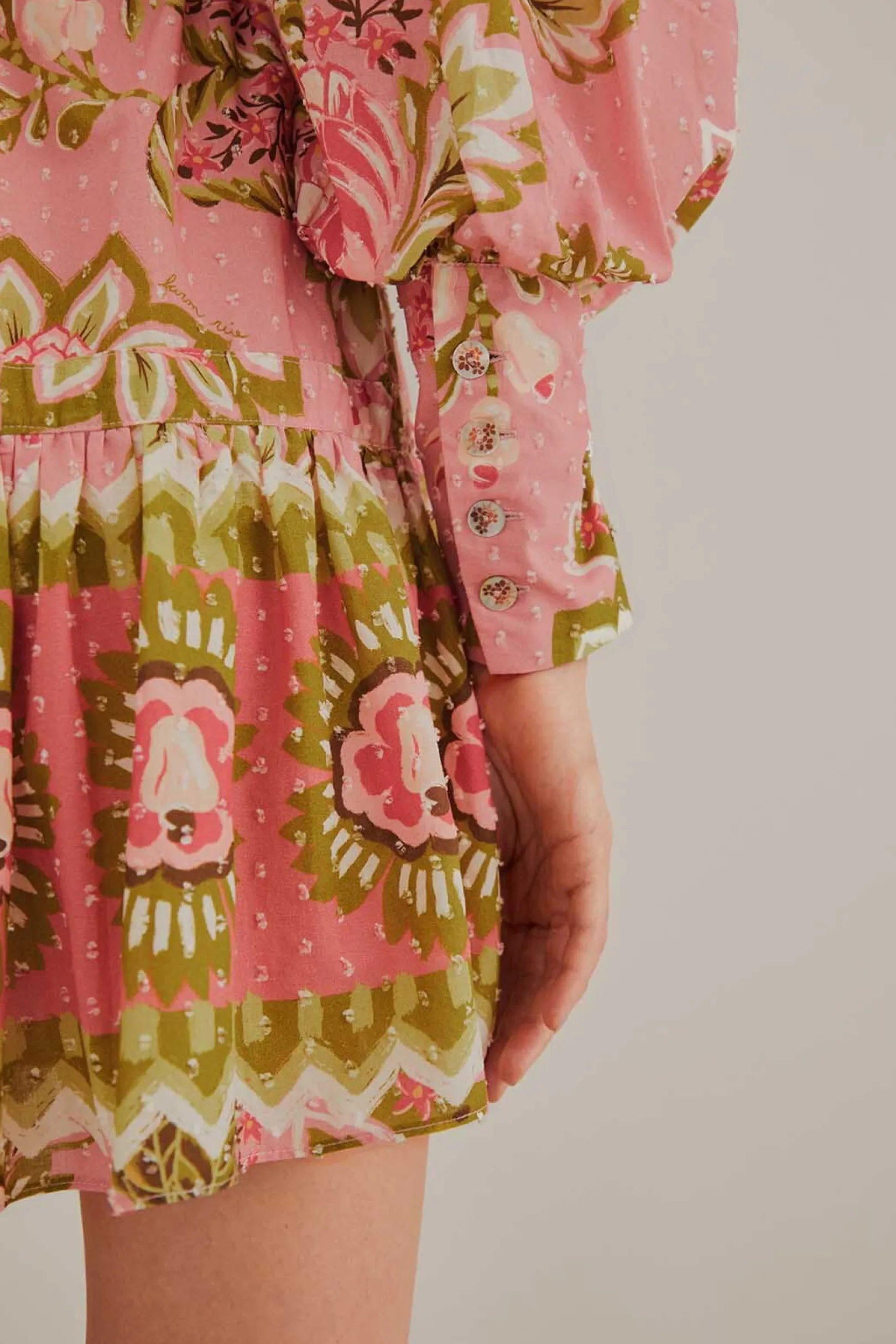 FARM Rio SOFT PINK AURA FLORAL MINI DRESS Online