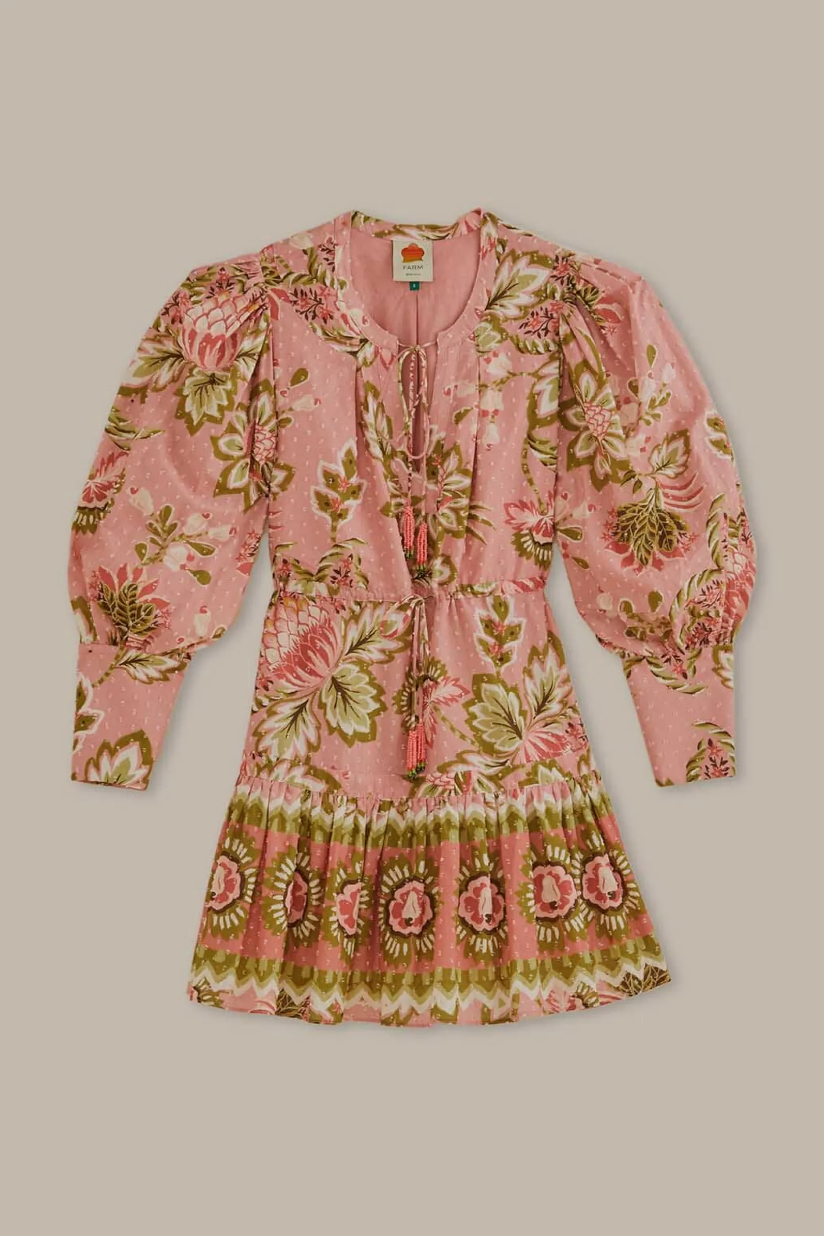 FARM Rio SOFT PINK AURA FLORAL MINI DRESS Online