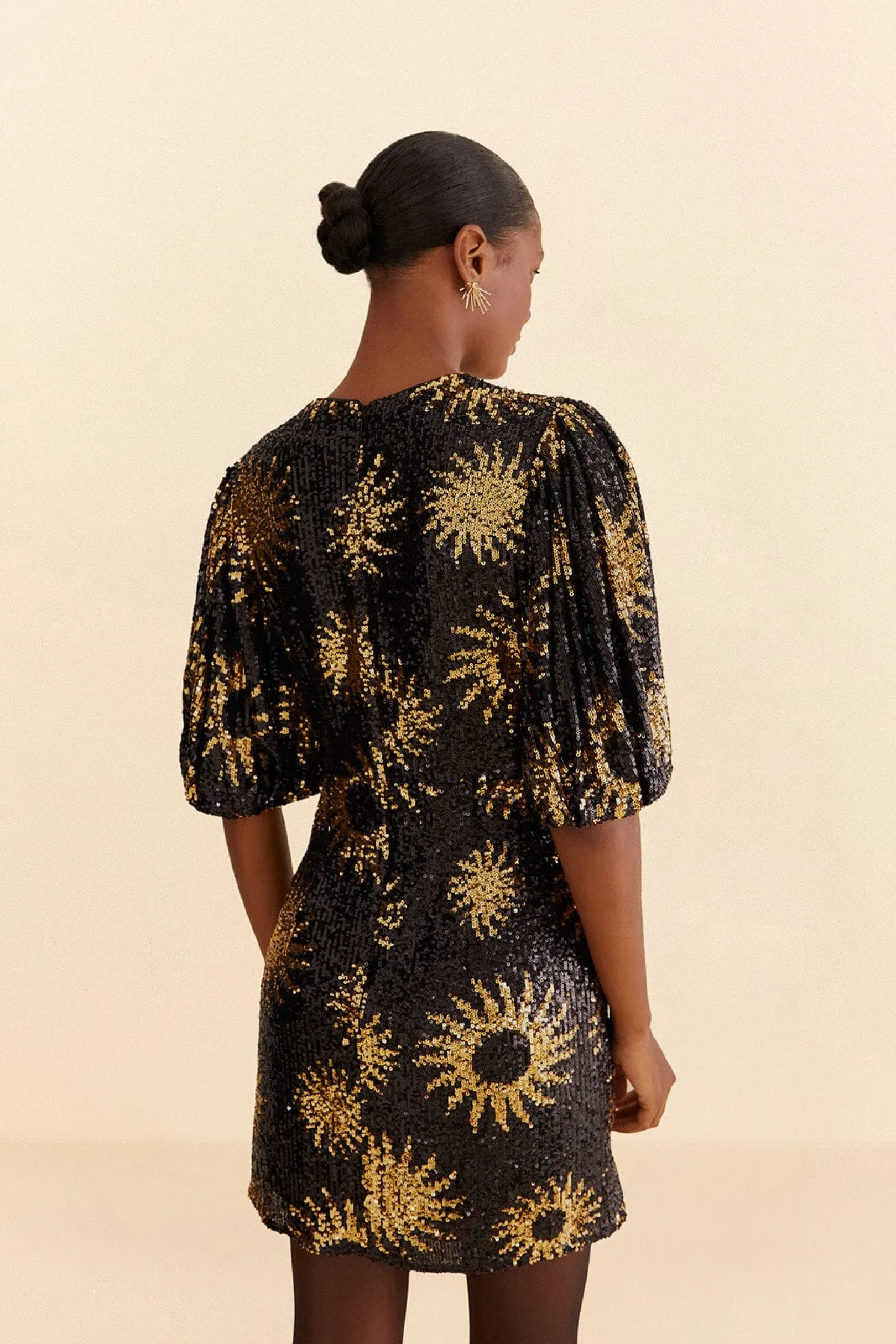 FARM Rio SUNNY MOOD SEQUIN MINI DRESS Hot