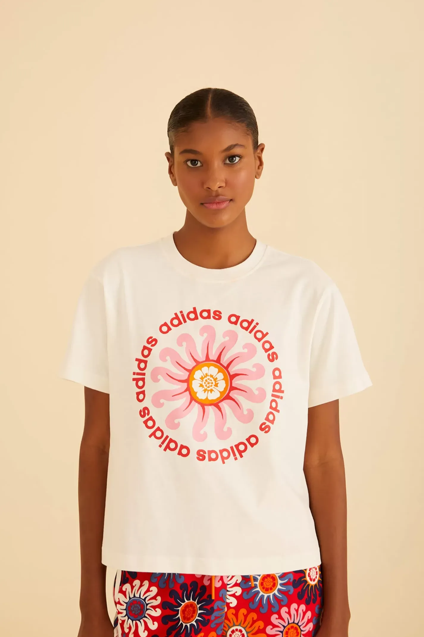 FARM Rio WHITE ADIDAS FARM GFX TEE Hot