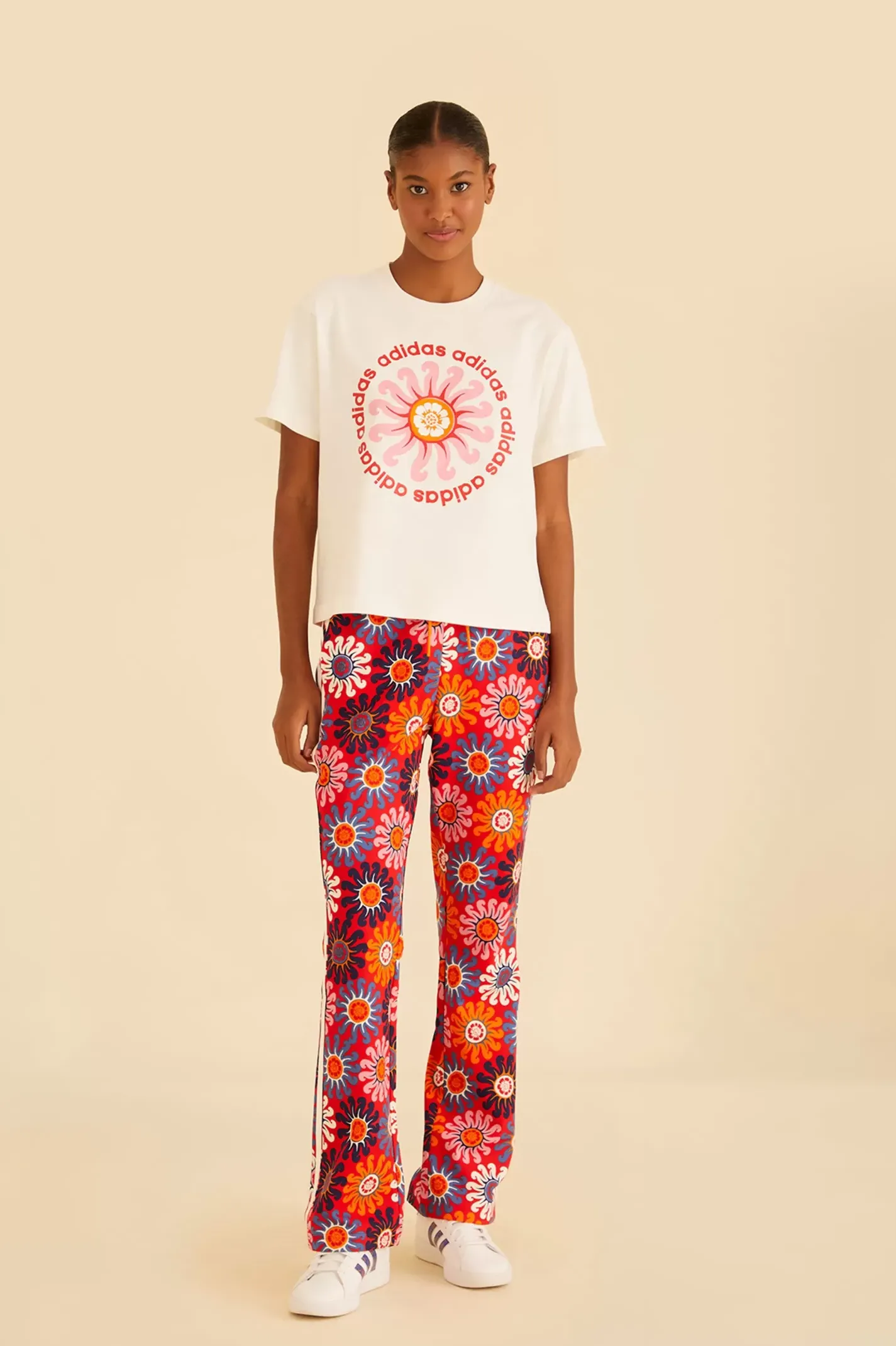 FARM Rio WHITE ADIDAS FARM GFX TEE Hot