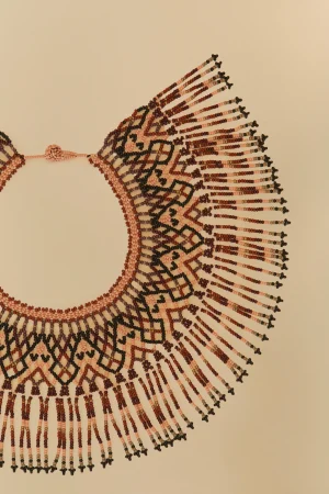 FARM Rio YAWANAWA BEADED NECKLACE New
