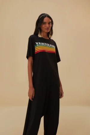 FARM Rio YAWANAWA CARIOCA LONGSLEEVE JUMPSUIT Cheap