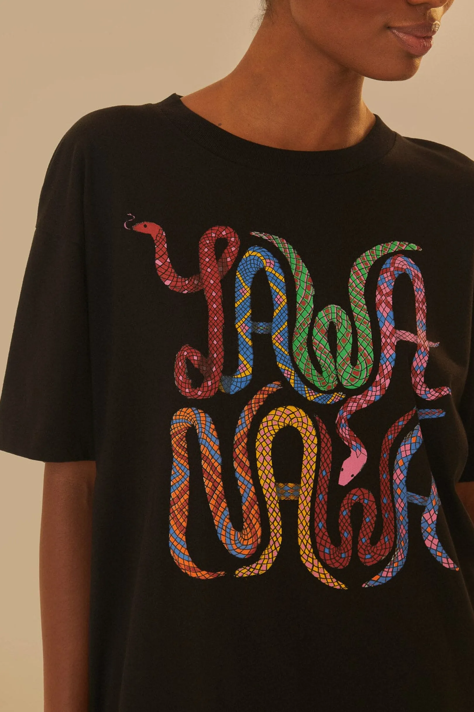 FARM Rio YAWANAWA RELAXED T-SHIRT Flash Sale
